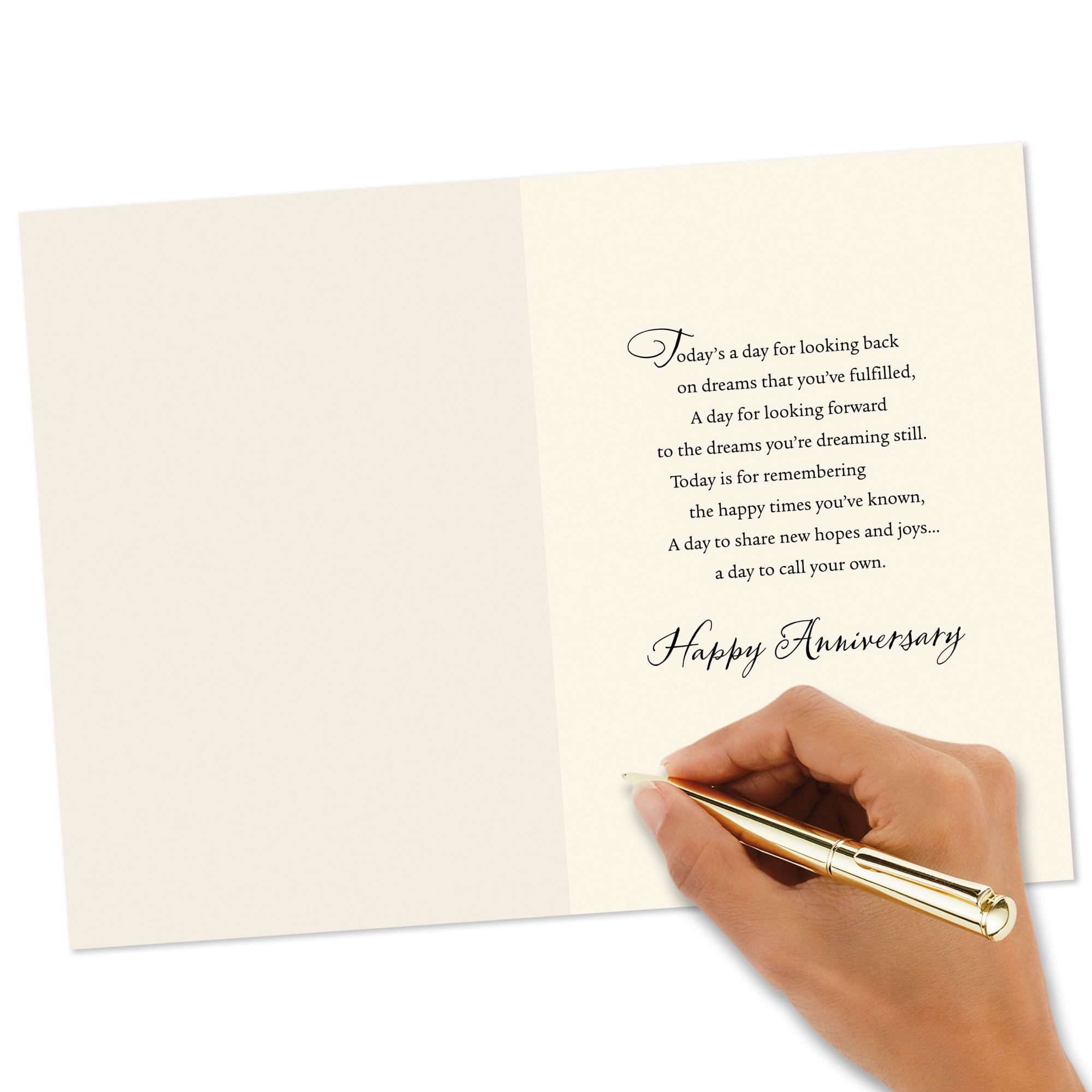 Hallmark Anniversary Card (a Day to Call Your Own)