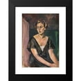 thumbnail image 2 of Anton Faistauer 18x24 Black Modern Framed Museum Art Print Titled - The Russian, 2 of 5