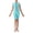 Green, variant on EnJoCho Kids Dive Skins Full Body Swimsuit Boys Girls Youth Thin Rash Guard Wetsuit Front Zipper Long Sleeve Water Sports Suit Diving Swimming Kayaking Surfing Rashguard