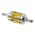 thumbnail image 1 of Filtros de combustible en línea universales para gasolina de Unique Bargains para motores pequeños, bicicletas, ATV, tono dorado, tono plateado, 1 of 6