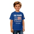 thumbnail image 4 of Lullu Boys America's 250Th Anniversary Tee 4Th of July Short Sleeved T Shirt, Sizes 2-13, 4 of 4