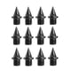 thumbnail image 2 of 12x Clavos para correr en pista y campo, Clavos de pista, Clavos de repuesto livianos Negro, 2 of 8