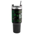 thumbnail image 3 of Termo Alto Doble Pared Con Asa Y Popote, Wicked La Película, Diseño Elphaba, Capacidad 1.2 L, 3 of 3