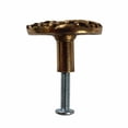 thumbnail image 6 of Vintage Kitchen Cabinet Knob Antique Brass 1 1/4" Dia Cupboard Door Pull Handle | Renovators Supply, 6 of 6
