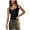 Black, variant on Womens Summer Tank Tops Ribbed Knit Slim Fit Sleeveless Henley Casual Basic Tee Button Up Going Out Blouse (L, Black)