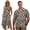 Colorful Leaves, variant on Garronmavis Couple Matching Hawaiian Outfits Jamaica Flag Short Sleeve Shirt for Men Size L Lightweight Shirts Blouse and Women's Tank Dress A-Line Sleeveless Sundress