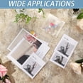 thumbnail image 6 of 50 Pcs Die Cut Storage Bag Clear Plastic Envelopes Pockets Stamp Storage Pocket Die Cuts Pockets, 6 of 8