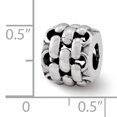 thumbnail image 4 of 925 Sterling Silver Charm For Bracelet Bali Bead, 4 of 8