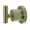 Nickel, variant on Kingston Brass BA8217BB Concord Robe Hook, Brushed Brass