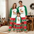 thumbnail image 7 of Zwiiyzr Family Christmas Pajamas Matching Sets for Dad Parent-Child Warm Christmas Set Printed Home Wear Hoodid Pajamas Dads Jumpsuit Multicolor-Dad, 7 of 7