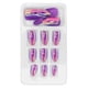 thumbnail image 3 of Uñas postizas, 24 piezas de uñas postizas de moda, uñas postizas artificiales, uñas postizas de ataúd, muy versátiles, 3 of 8