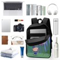 thumbnail image 3 of Ben y Holly-theme Backpack, Campus style schoolbag Bookbag with Adjustable Shoulder Straps And Large Zip Compartment, Unisex Travel Bags., 3 of 6