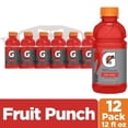thumbnail image 2 of Gatorade Fruit Punch, 12 Fl Oz Bottles, 12 Pack - Pack of 2, 2 of 5