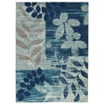thumbnail image 2 of Nourison Tranquil Nature Navy/Light Blue 4' x 6' Area Rug, (4x6), 2 of 8