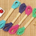 thumbnail image 2 of Langgg Color Hemp Rope Roll Making Tool 100 Cotton rope colorful twine macrame cord string thread Handmade String accessory DIY cord White 2mm x 25m 1Set, 2 of 6