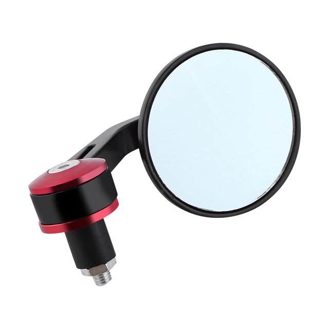 1 Pair Universal Rear Mirrors Part, 7/8" Round Handlebar Bar End Rear View Mirrors Motorcycle Scooter Sidemirror Accessory
