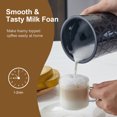 thumbnail image 3 of Amdohai Electric Milk Frother Cooker for Frothing 4-in-1 Milk Steamer with Foam Maker for Coffee/Latte/Cappuccino, 3 of 8