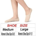 thumbnail image 2 of Women's Thick Cushion Cotton Athletics Casual Low Cut Flat Non-Slip Boat Liner No Show Socks-5/10 Pack, 2 of 5