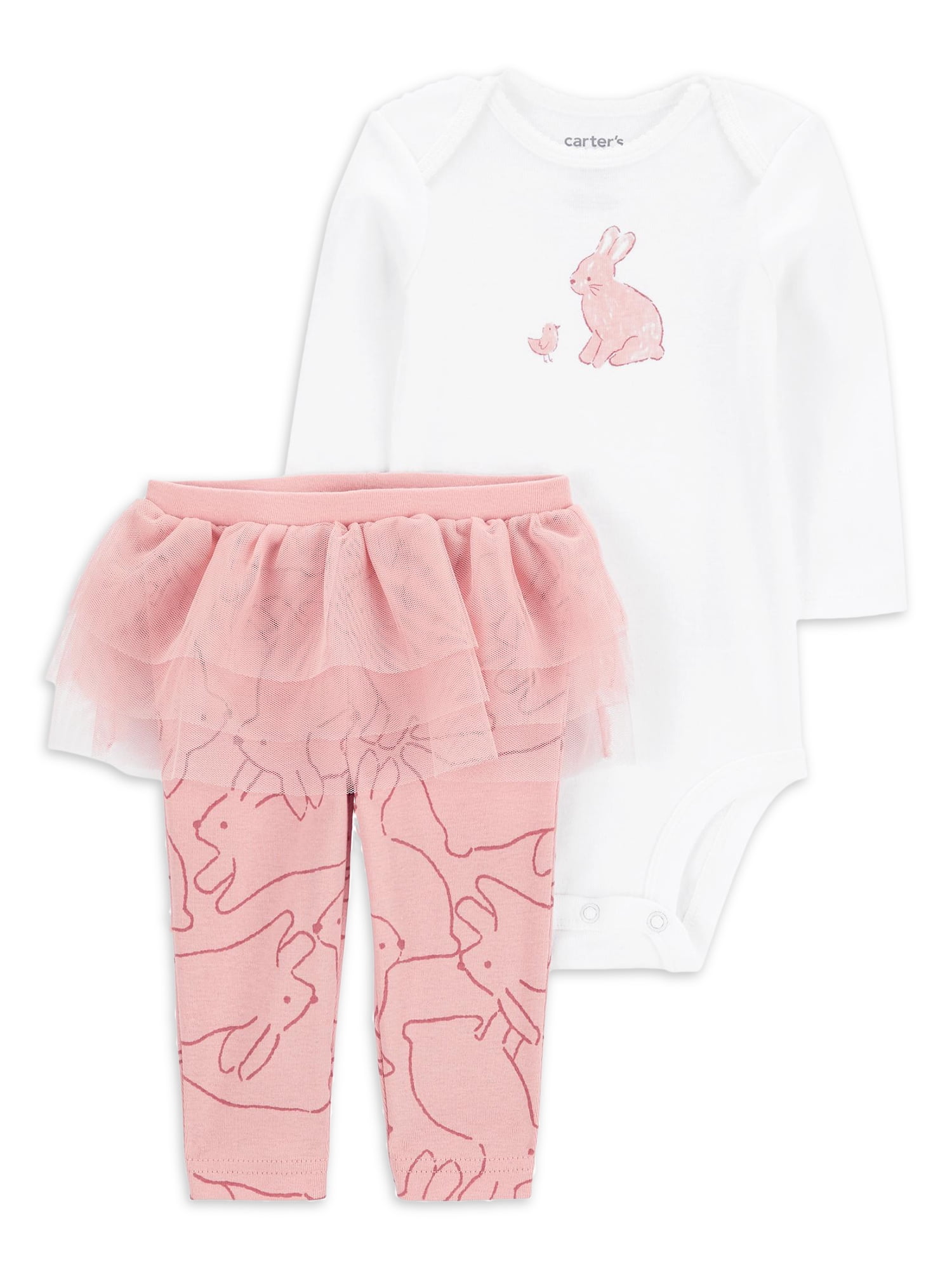 Carter's Child of Mine Baby Girl Easter Tutu Set, 2-Piece, Sizes Preemie-12M