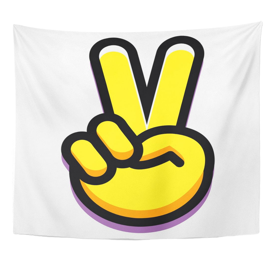 знак мира на пальцах. миру мир жест.