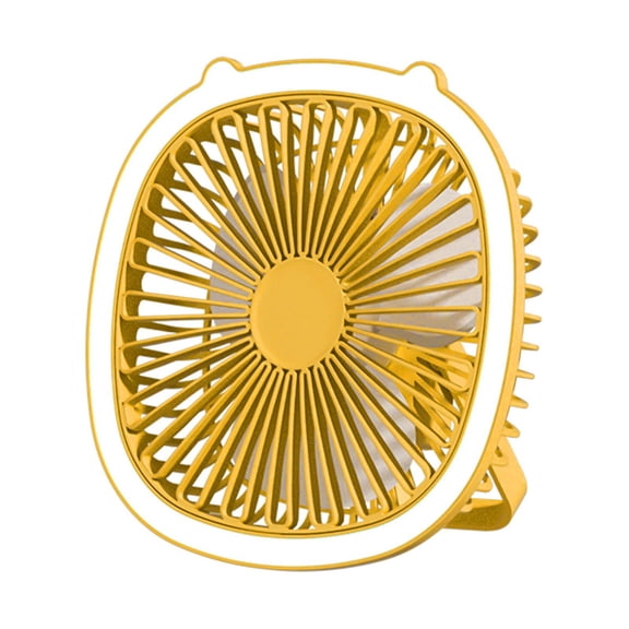 YgkuHd USB Rechargeable Small Ceiling Fan Portable Dimmable Outdoor Indoor Hanging Fan Desktop Night Multi-Function Fan