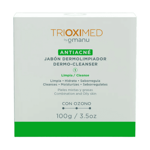 Antiacné Jabón Dermolimpiador 100 g blanco