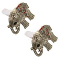 thumbnail image 1 of Miangastore Unique Car Scent Clips Metal Elephant Shaped 2Pcs 5.3x4.8Cm, 1 of 9