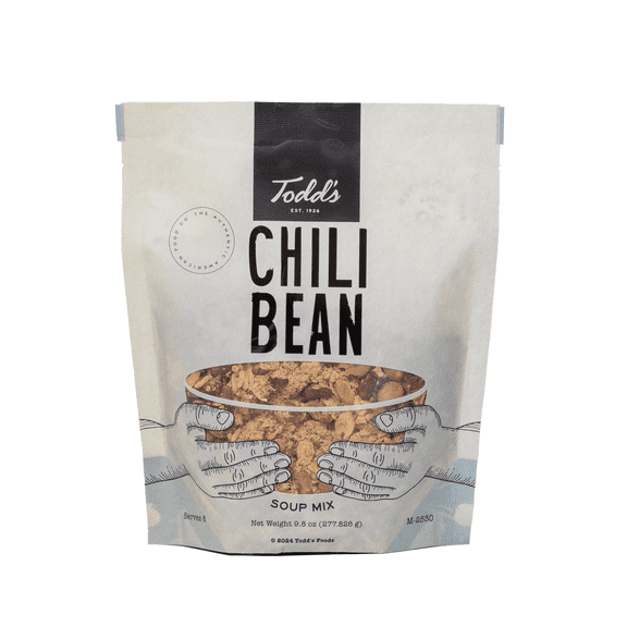 Todds Chili Bean Soup Mix 9.8 oz Bag