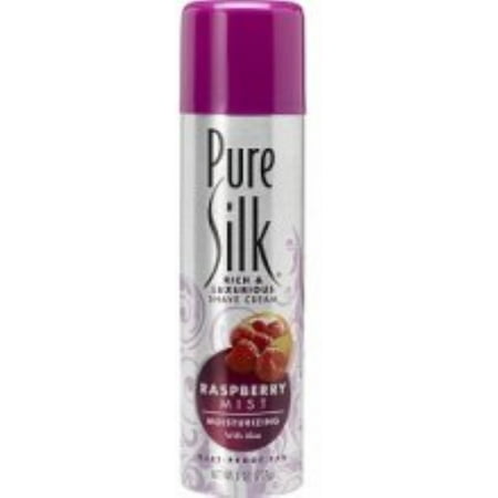 Shop Pure Silk Sarees - 3 Pack - Pure Silk Moisturizing Shave Cream For Women Raspberry Mist 8 oz