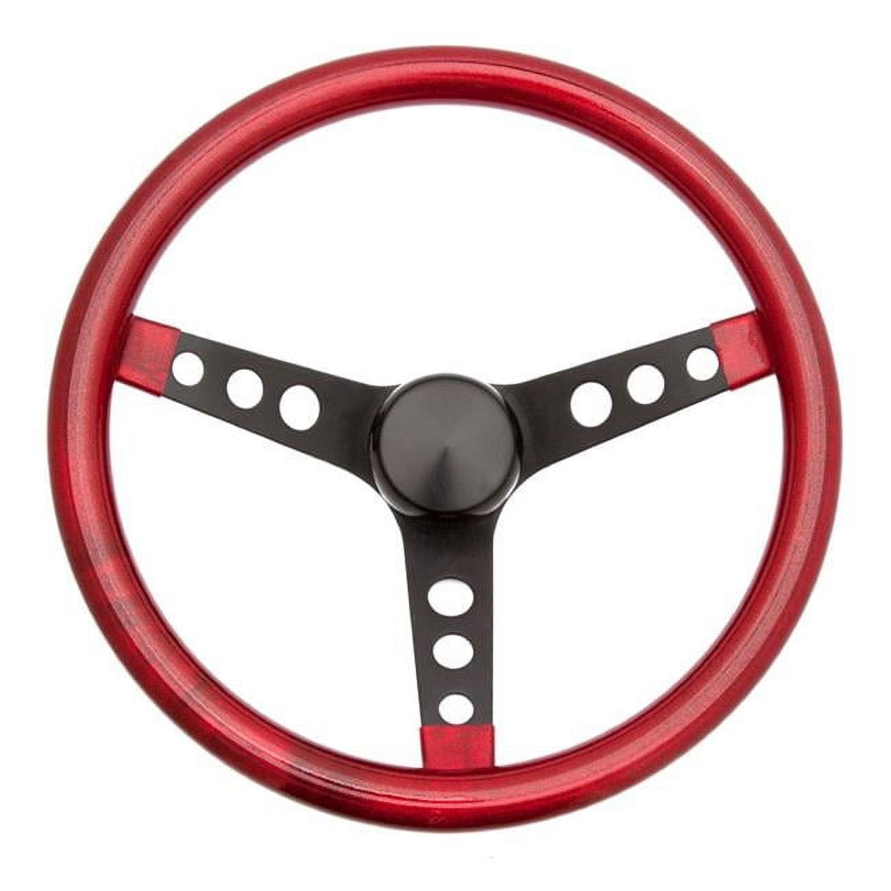 Grant Metal Flake Steering Wheel, Red/Black 13.5 Grant Metal Flake Steering Wheel, Red/Black 13.5