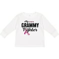 thumbnail image 3 of Inktastic Breast Cancer Awareness My Grammy is a Fighter Boys or Girls Long Sleeve Toddler T-Shirt, 3 of 5