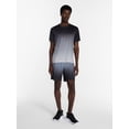 thumbnail image 2 of Athletic Works Men's and Big Men's Active Ombre Perforated Mesh Performance Tee Shirt, Sizes XS-5XL, 2 of 5