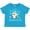 Turquoise, variant on Inktastic Baby's 1st Chrismukkah with Cute Baby Penguin and Snowflakes Boys or Girls Toddler T-Shirt
