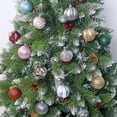 thumbnail image 5 of Adorno de bolas navideñas: bolas navideñas irregulares irrompibles de 60 mm/30 mm (26 piezas), 5 of 5
