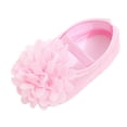 thumbnail image 2 of Spring Autumn Baby Girl Shallow Princess Shoes Newborn Flower Satin Shoes Soft Sole Toddler Infant Shoes 0-18M, 2 of 6