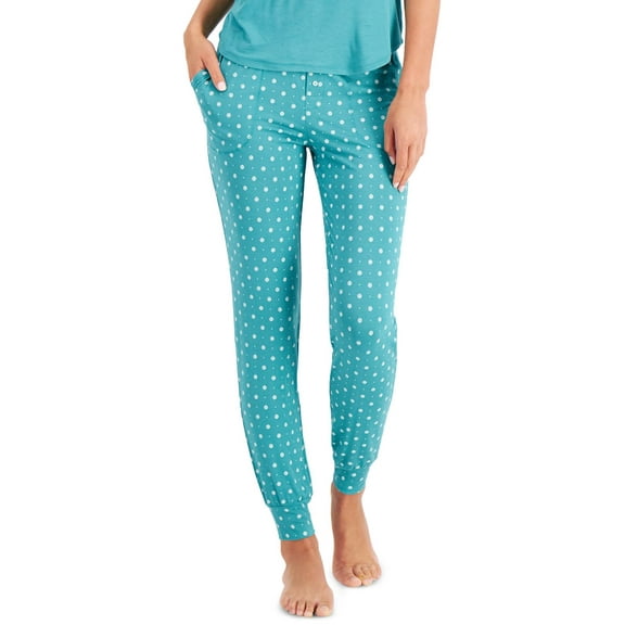 Alfani Womens Ultra Soft Knit Jogger Pajama Pants