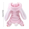 thumbnail image 3 of XINGXIANG Easter Bunny Pet, Cute Rabbit Outfit with Long Floppy Ears for Cats and Small Dogs, Holiday Celebration Photo Prop, One Size Fits Most(A), 3 of 6