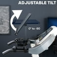 thumbnail image 6 of VIVO Height Adjustable Tilting Laptop Desk for Treadmills, Wooden Notebook Tray, 6 of 8