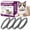 Grey, variant on Cat Calming Collar 4 Pack, Adjustable Pheromone Calming Collars for Cats, Waterproof Anxiety Relief Collar for Stress, Breakaway Design, Fits Cats, Small Dogs and Puppies, ( Grey,Small)