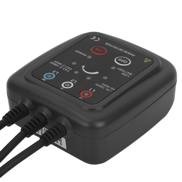 Non-contact Phase Detector, Non-Contact Phase Sequence Detector, Convenient Dynamic Sound And Light Indicates For Phase Sequence Detection Live Line Check