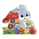 thumbnail image 2 of 2D DIY diamante pintura conejo de Pascua decoración de decoración de escritorio luminoso creativo completo taladro cristal hecho Hugo pintura de diamantes, 2 of 9