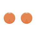 thumbnail image 2 of Cateissary Llavero inalámbrico antipérdida, localizador de llaves de teléfono móvil, alarma portátil perdida, Collar para mascotas, Mini Naranja 2Conjunto, 2 of 6