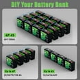 thumbnail image 3 of ERYY Lithium Battery 12V 25AH, 4000+ Deep Cycles Rechargeable Battery with BMS, 3 of 5