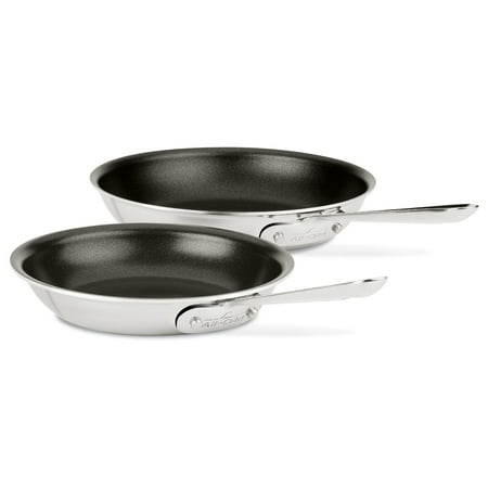 All Clad Stainless Steel Wok - All-Clad Stainless Steel 8 & 10 Inch Fry Pans -2 Pack
