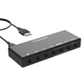 thumbnail image 1 of Cubilux 7.1 USB Envolvente Sound Card- Frecuencia de Muestra de 48KHz-384KHz para Audífonos, Tarjeta de Sonido Externa para Laptop PC-compatible con Windows Line-in y Micrófono Estéreo in, 1 of 6