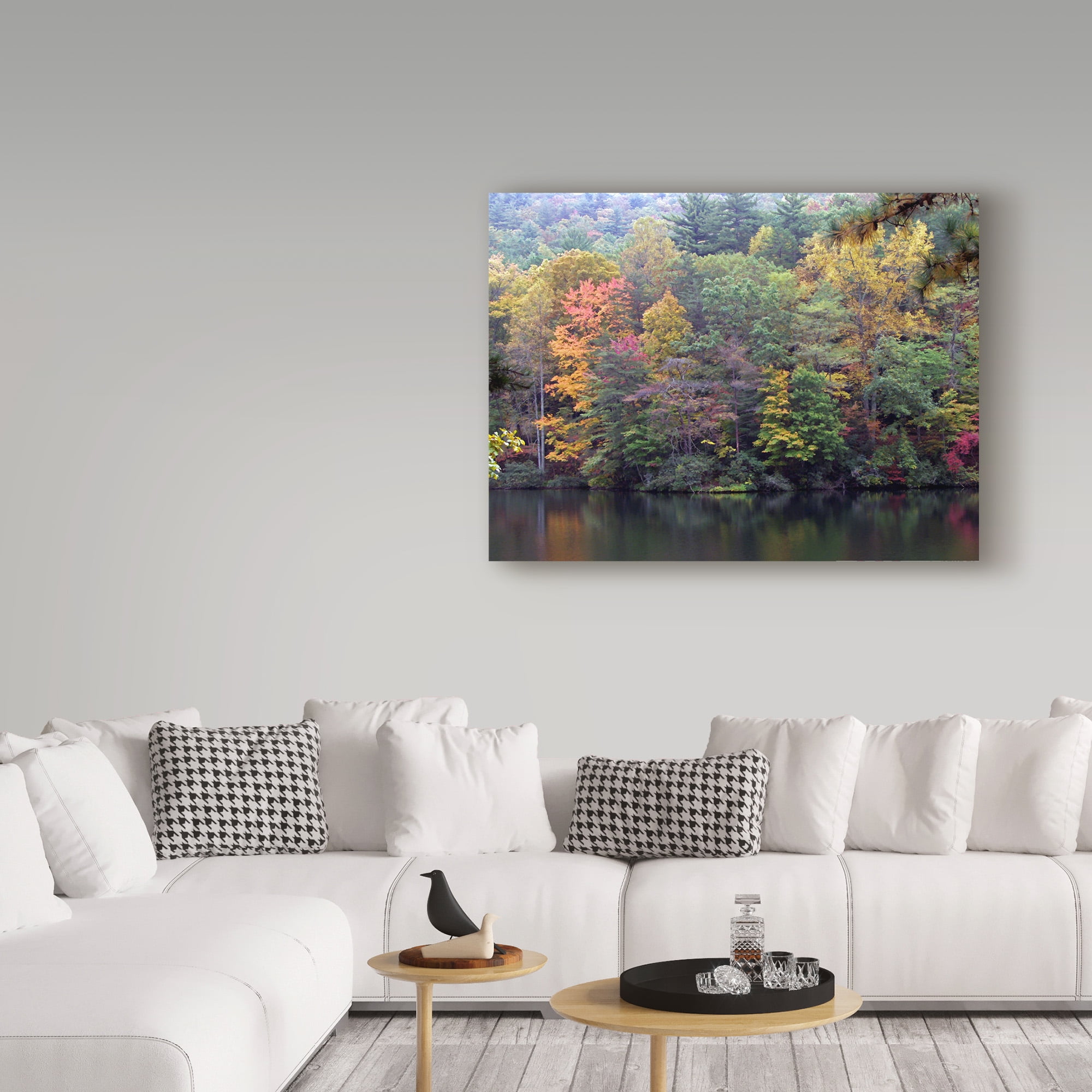 Trademark Fine Art 'Painted Hillside' Canvas Art by J.D. Mcfarlan