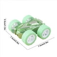thumbnail image 3 of Kids Toys under $5 Fufafayo Pull Back Cars Double-Sided Friction Powered Vehicles Flips Shockproof Inertia Cars Pull Cars for Boys Girls Toddler Birthday Gift Age 3+ Years Old, 3 of 6