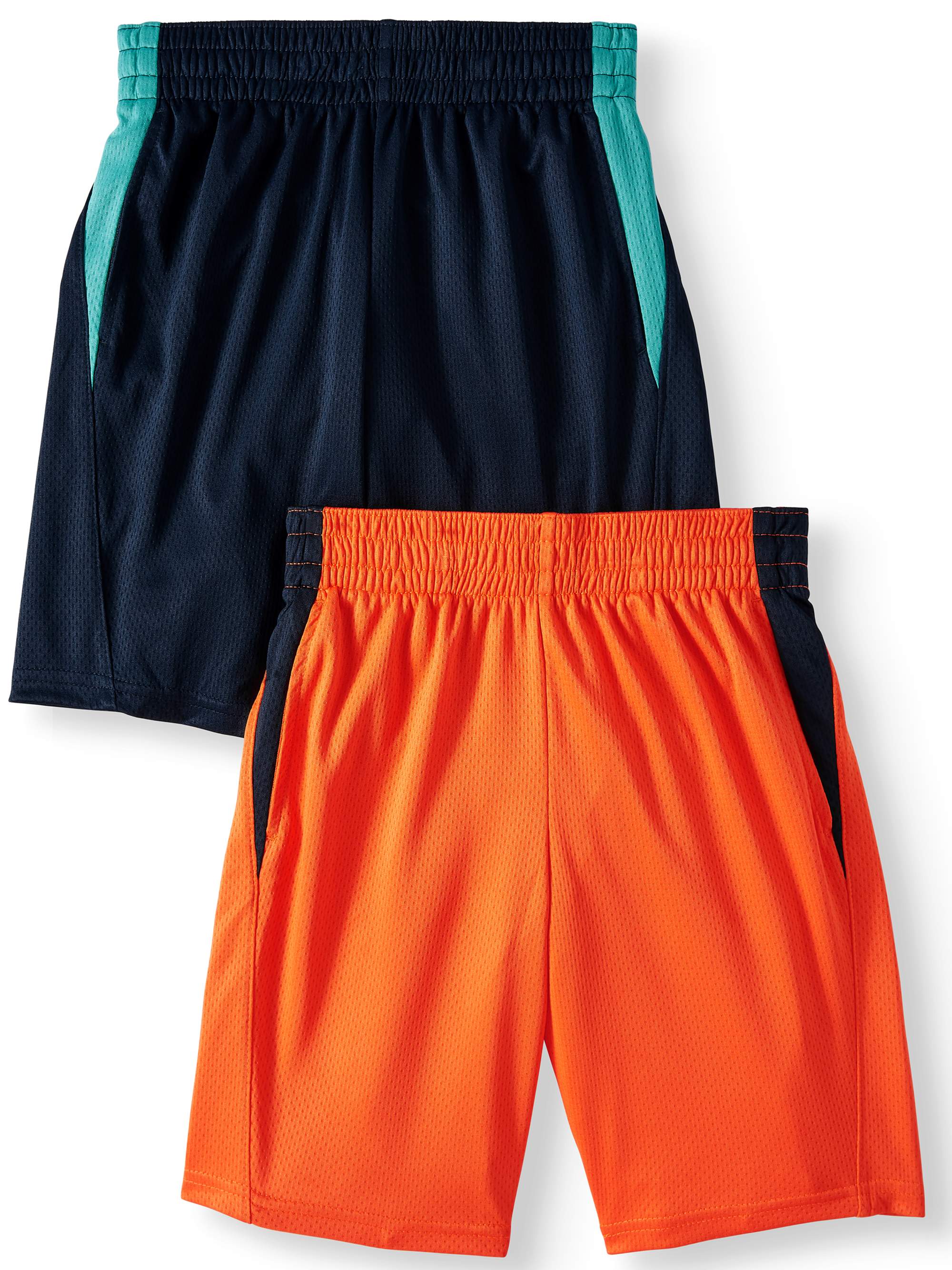 Athletic Works Athletic Works Mesh Shorts Value, 2Pack (Little Boys