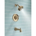 thumbnail image 6 of Delta Linden Tub & Shower Trim - T14494-CZ - Champagne Bronze, 6 of 9