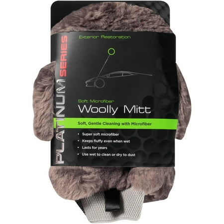 Platinum Series Soft Microfiber Woolly Mitt